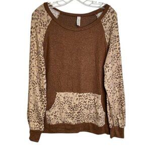 Animal Print Together Clothing Top MEDIUM (818)